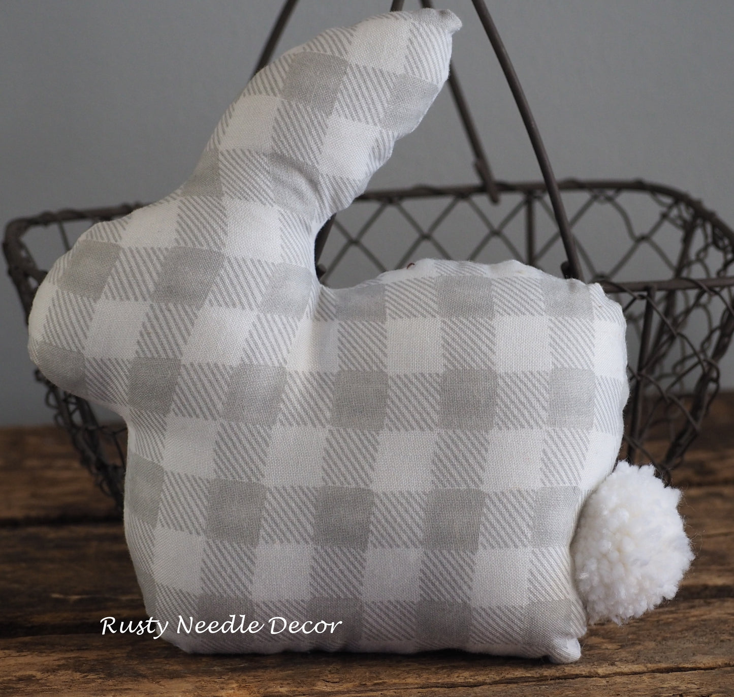 Small Stuffed Easter Bunny Rabbit Handmade