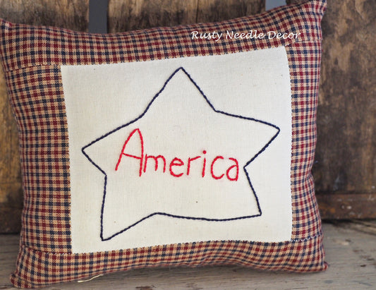 America Star Pillow