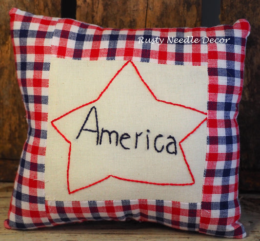 America Star Pillow