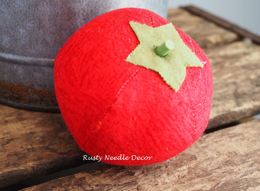 Handmade Fabric Tomato