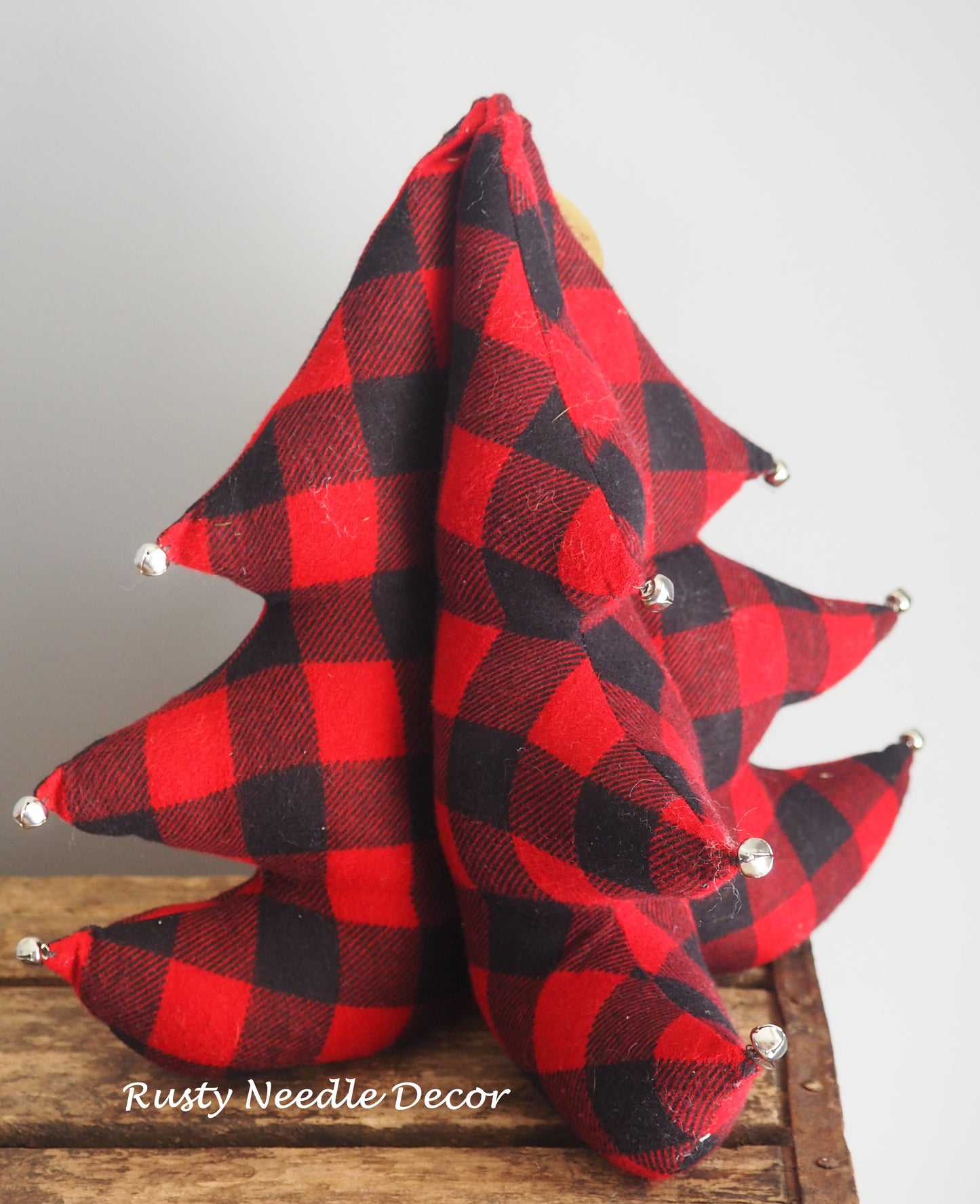 Red Buffalo Plaid Christmas Tree